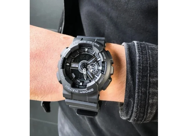 Чоловічий годинник Skmei 1834 Black (1080-0768) Фото 2